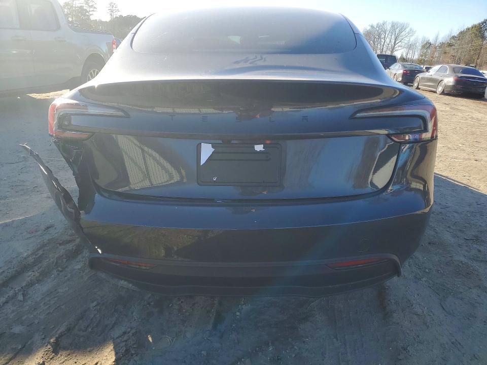 75907225 :رقم المزاد ، 5YJ3E1EA3SF123091 vin ، 2025 Tesla Model 3 مزاد بيع