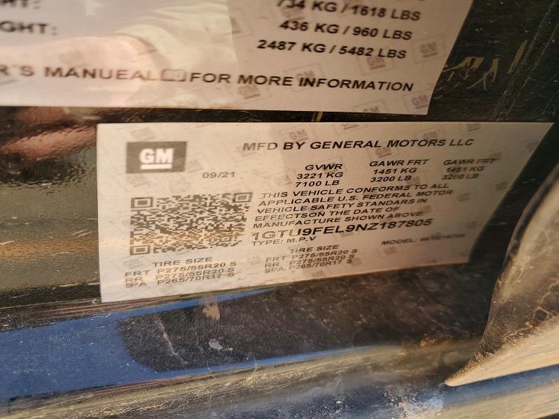 2022 Gmc Sierra Limited მანქანა იყიდება აუქციონზე, vin: 0K0748814336, აუქციონის ნომერი: 77205625