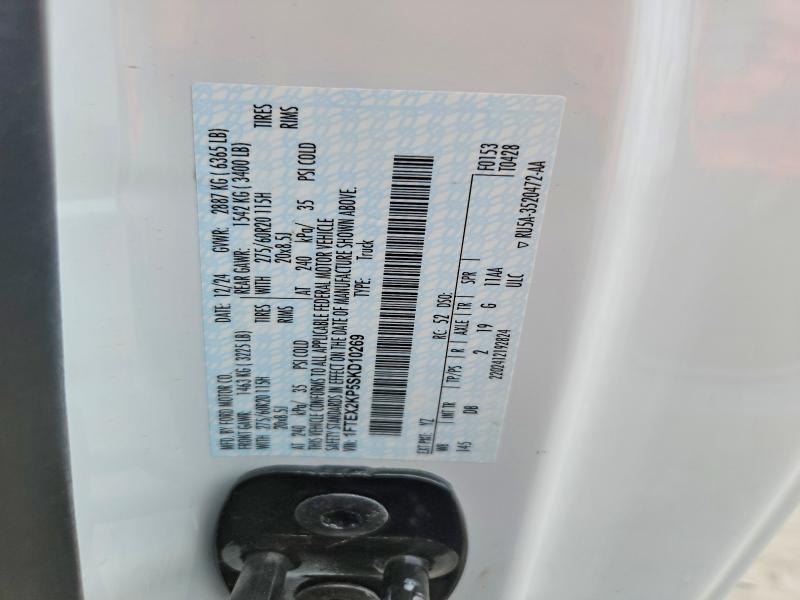 Aukcja sprzedaży 2025 Ford F150, vin: 1FTEX2KP5SKD10269, numer aukcji: 76836135
