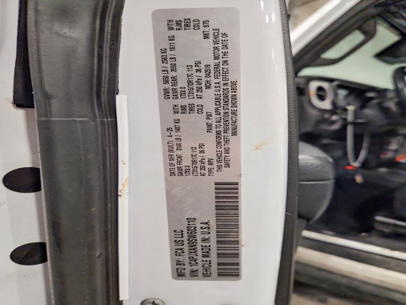 75467775 :رقم المزاد ، 1C4PJXAN9SW603110 vin ، 2025 Jeep Wrangler مزاد بيع