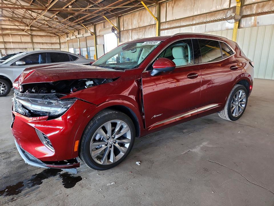 2022 Buick Envision მანქანა იყიდება აუქციონზე, vin: LRBFZRR48ND110609, აუქციონის ნომერი: 78299285