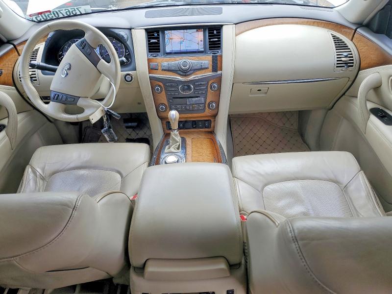 2012 Infiniti Qx56 მანქანა იყიდება აუქციონზე, vin: JN8AZ2NE3C9019544, აუქციონის ნომერი: 75670505