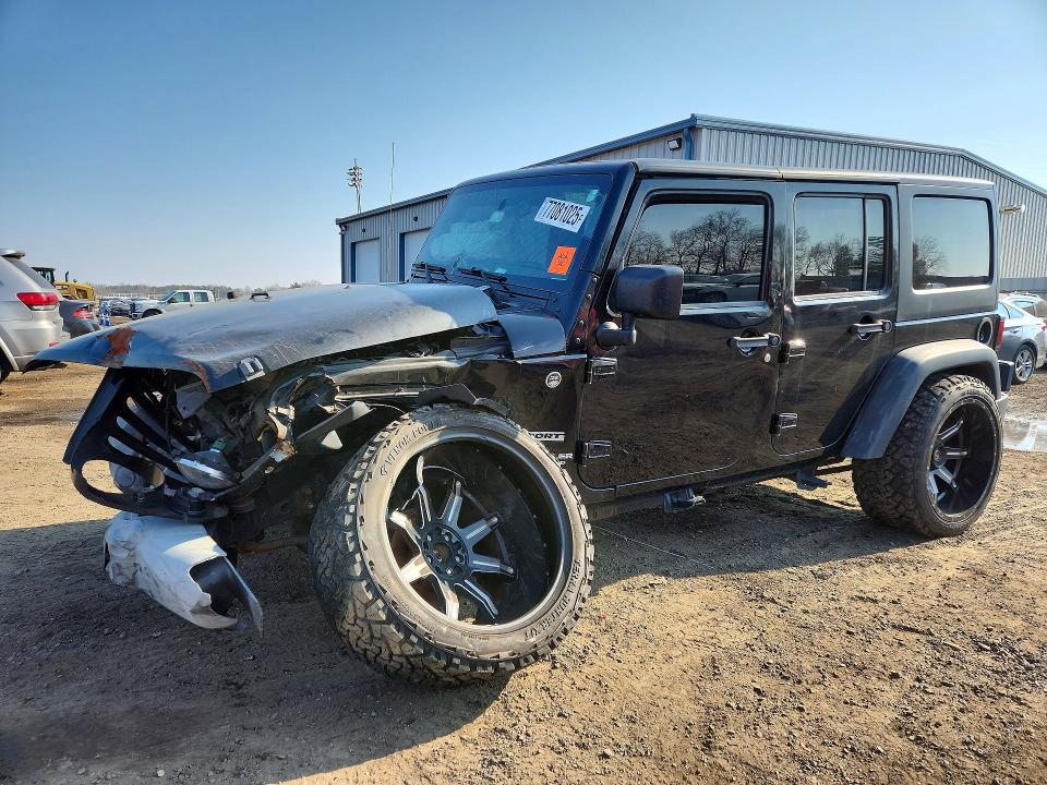 Продажа на аукционе авто 2016 Jeep Wrangler Unlimited, vin: 1C4BJWDG6GL150638, номер лота: 77081025