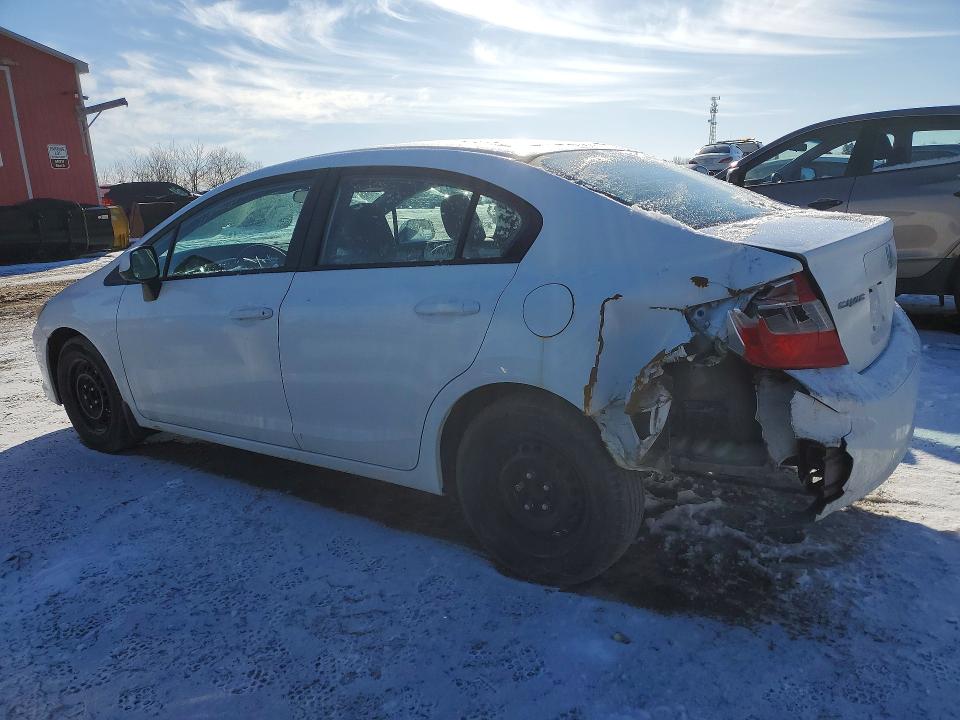 Aukcja sprzedaży 2012 Honda Civic, vin: 2HGFB2F42CH117039, numer aukcji: 78125825