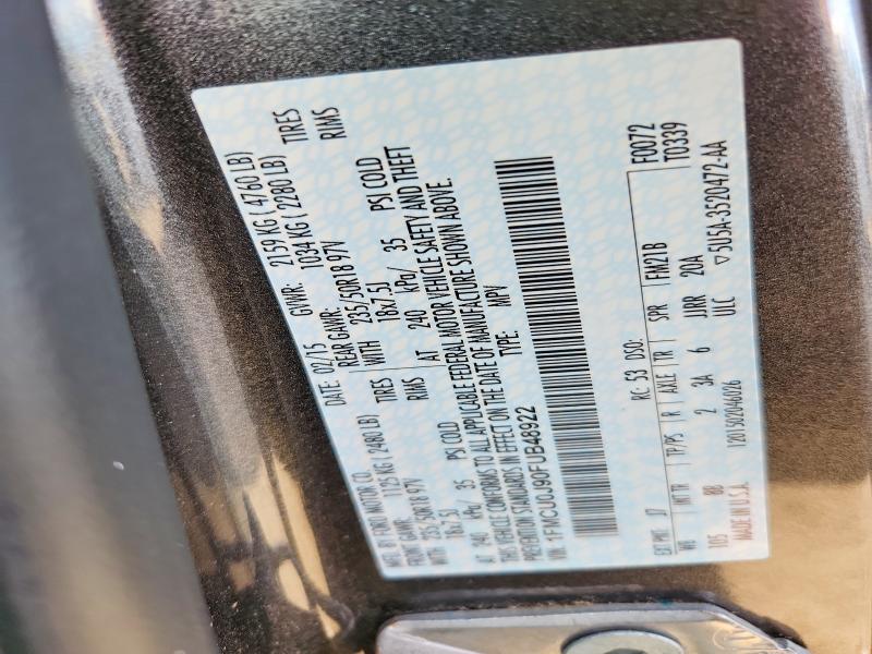 Продаж на аукціоні авто 2015 Ford Escape, vin: 1FMCU0J90FUB48922, номер лоту: 77292335