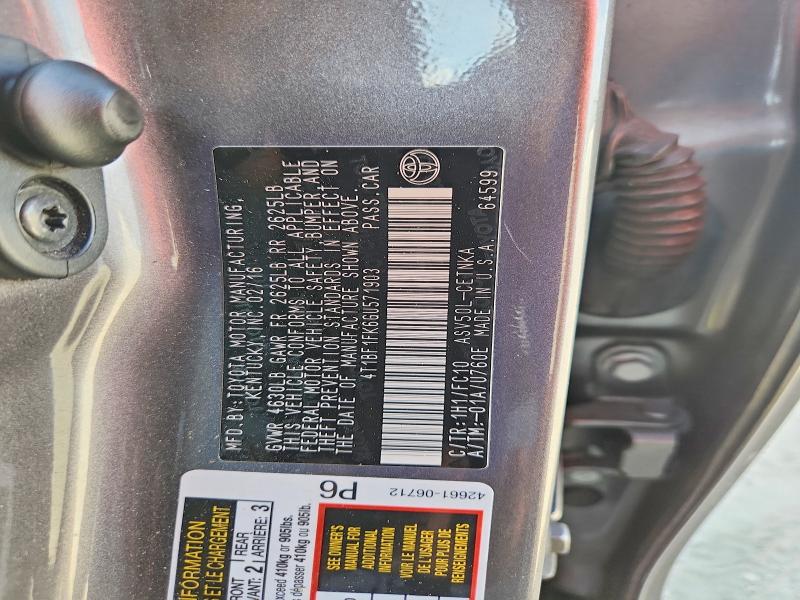 Продажа на аукционе авто 2016 Toyota Camry, vin: 4T1BF1FK6GU571903, номер лота: 78273915