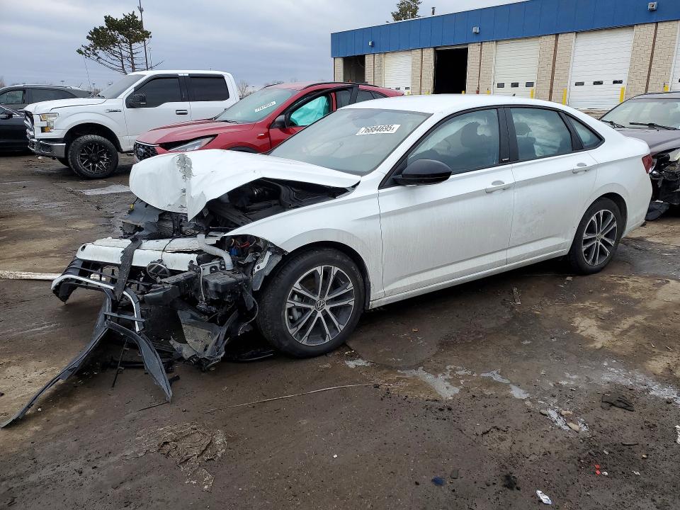 76884695 :رقم المزاد ، 3VWBM7BU1PM025208 vin ، 2023 Volkswagen Jetta مزاد بيع