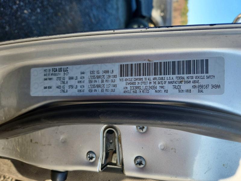Продаж на аукціоні авто 2018 Ram 3500, vin: 3C63RRGL1JG124354, номер лоту: 75472515