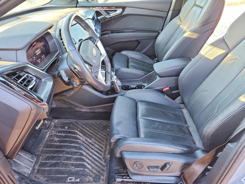 2023 Audi Q4 E-tron მანქანა იყიდება აუქციონზე, vin: WA1M2AFZ9PP050544, აუქციონის ნომერი: 75695995