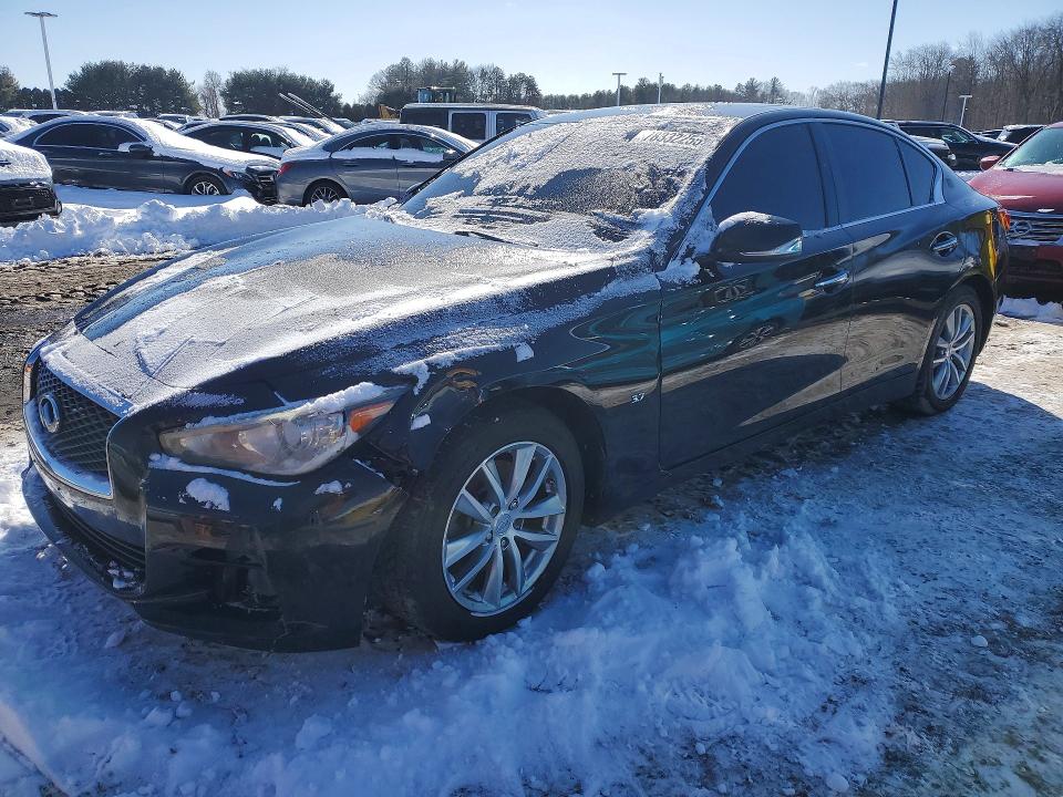 2015 Infiniti Q50 მანქანა იყიდება აუქციონზე, vin: JN1BV7AR9FM400028, აუქციონის ნომერი: 78332255