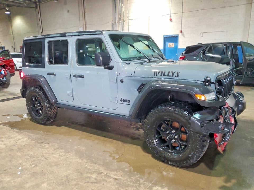 Продажа на аукционе авто 2024 Jeep Wrangler, vin: 1C4PJXDG1RW265743, номер лота: 77947075