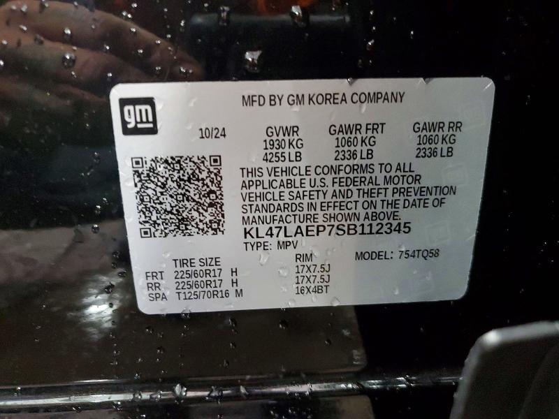 Продажа на аукционе авто 2025 Buick Envista, vin: KL47LAEP7SB112345, номер лота: 78735345