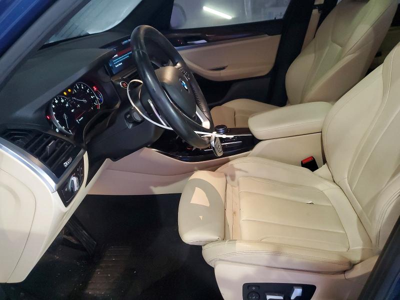 2018 Bmw X3 მანქანა იყიდება აუქციონზე, vin: 5UXTR9C53JLC80853, აუქციონის ნომერი: 77762265