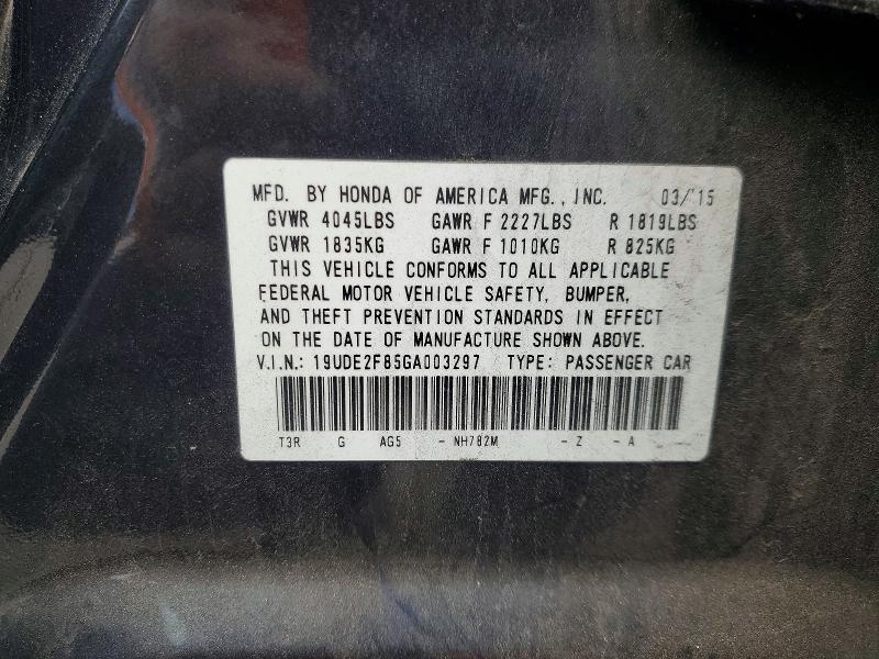 Продажа на аукционе авто 2016 Acura Ilx Premiu, vin: 19UDE2F85GA003297, номер лота: 77117355