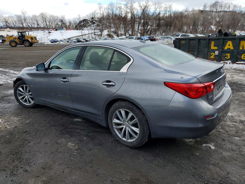 76604135 :رقم المزاد ، JN1BV7AR9FM394358 vin ، 2015 Infiniti Q50 مزاد بيع