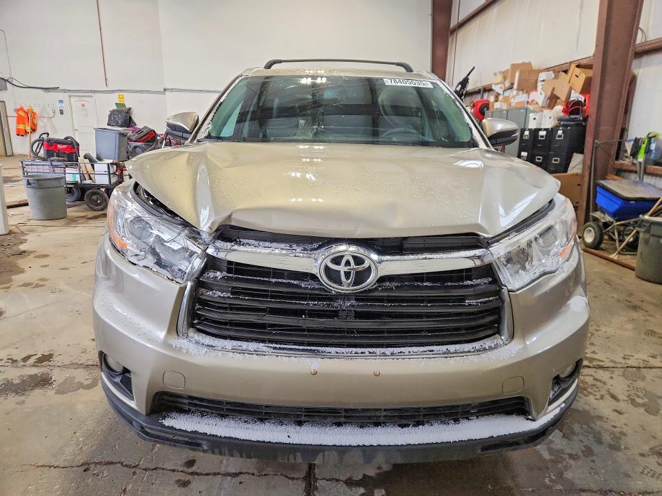 Продажа на аукционе авто 2016 Toyota Highlander, vin: 5TDJKRFH5GS505619, номер лота: 78405535
