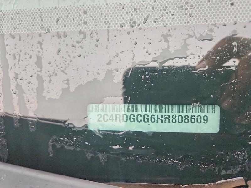 77396195 :رقم المزاد ، 2C4RDGCG6HR808609 vin ، 2017 Dodge Grand Caravan مزاد بيع