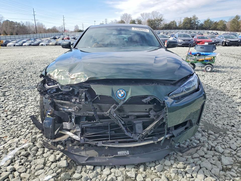 77280655 :رقم المزاد ، WBY43AW01PFR46491 vin ، 2023 Bmw I4 مزاد بيع