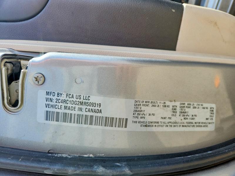 Aukcja sprzedaży 2021 Chrysler Voyager, vin: 2C4RC1DG2MR509319, numer aukcji: 79112715