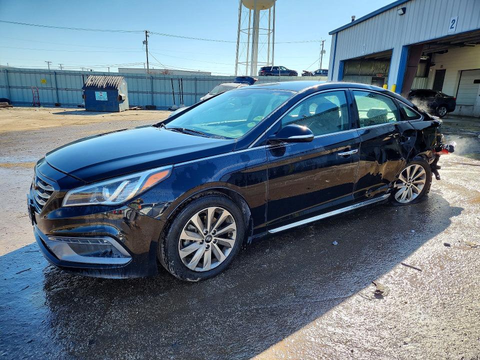 78797595 :رقم المزاد ، 5NPE34AF8FH043522 vin ، 2015 Hyundai Sonata مزاد بيع