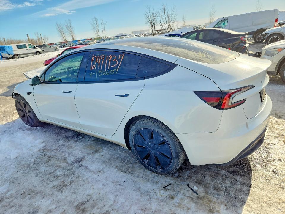 Продаж на аукціоні авто 2024 Tesla Model 3, vin: LRW3E7EB3RC102600, номер лоту: 75598575
