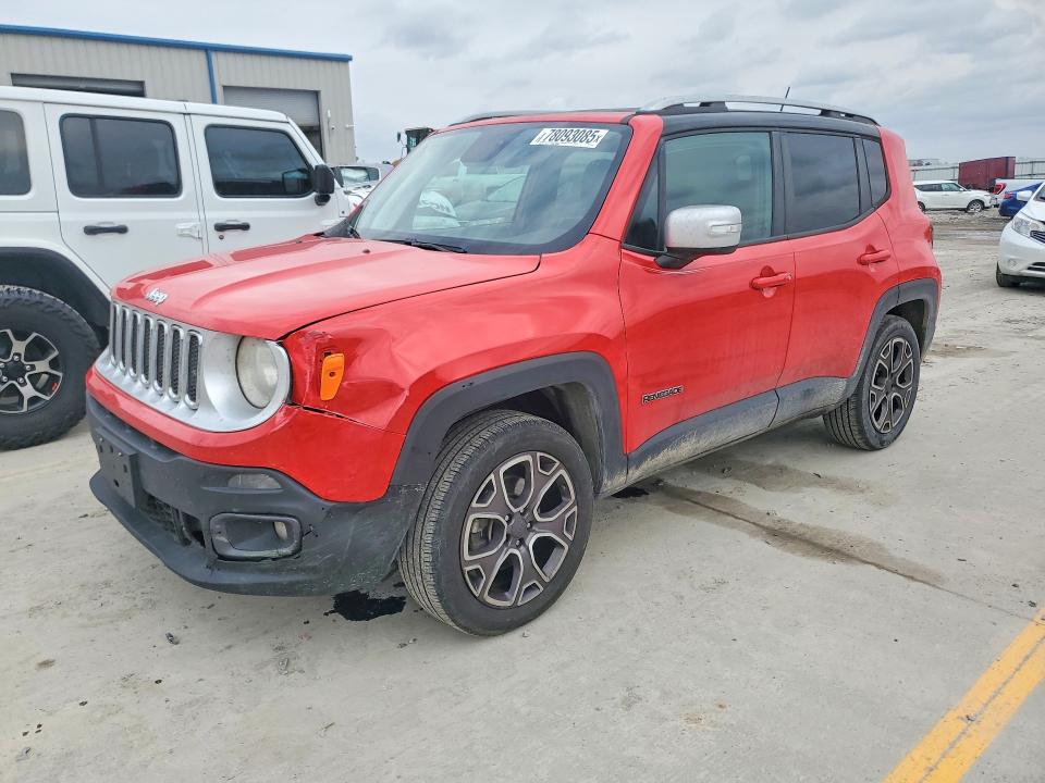 Aukcja sprzedaży 2018 Jeep Renegade, vin: ZACCJBDB0JPG77014, numer aukcji: 78093085