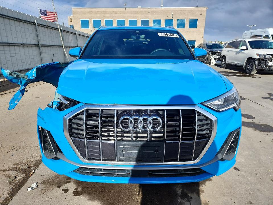 77964635 :رقم المزاد ، WA1EECF38P1019260 vin ، 2023 Audi Q3 مزاد بيع