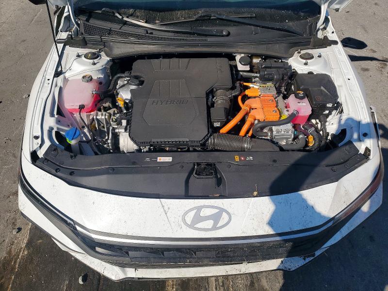 2025 Hyundai Elantra Hybrid მანქანა იყიდება აუქციონზე, vin: KMHLM4DJ5SU163410, აუქციონის ნომერი: 78668555