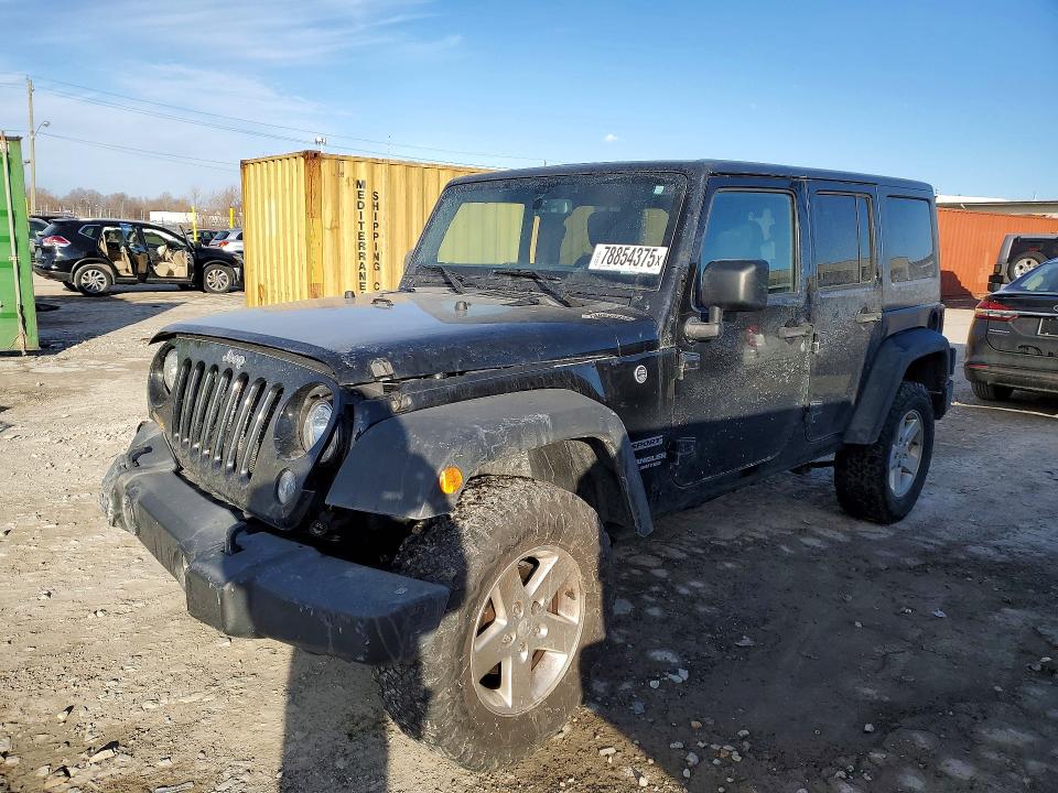 Продаж на аукціоні авто 2017 Jeep Wrangler Unlimited, vin: 1C4BJWDG2HL603686, номер лоту: 78854375