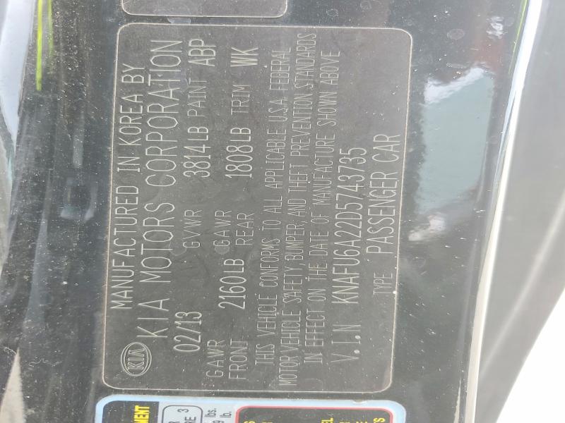 Продаж на аукціоні авто 2013 Kia Forte Koup, vin: KNAFU6A22D5743735, номер лоту: 76869585