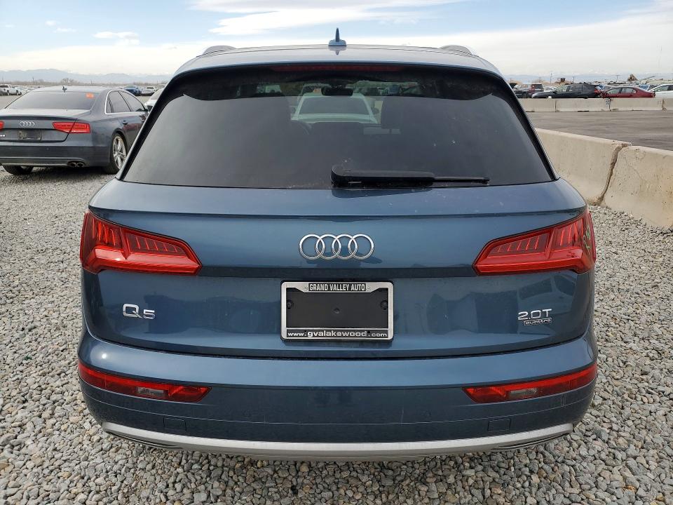 75417725 :رقم المزاد ، WA1BNAFY5J2232610 vin ، 2018 Audi Q5 مزاد بيع