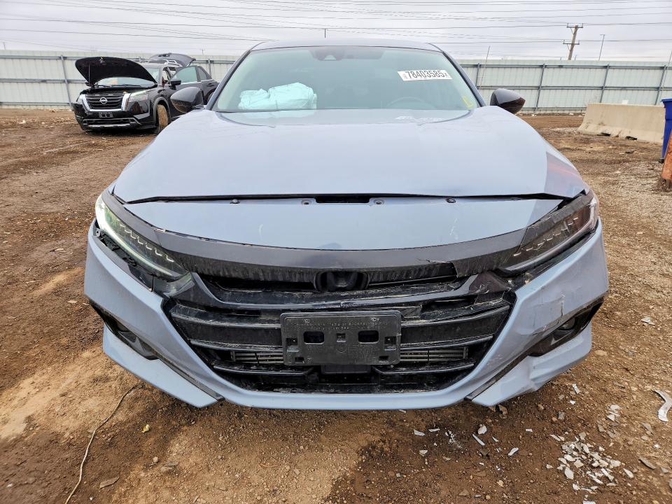 78403585 :رقم المزاد ، 1HGCV1F49MA091477 vin ، 2021 Honda Accord مزاد بيع