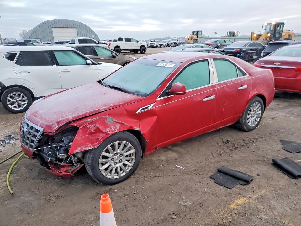 75959735 :رقم المزاد ، 1G6DA5E54C0114672 vin ، 2012 Cadillac Cts مزاد بيع