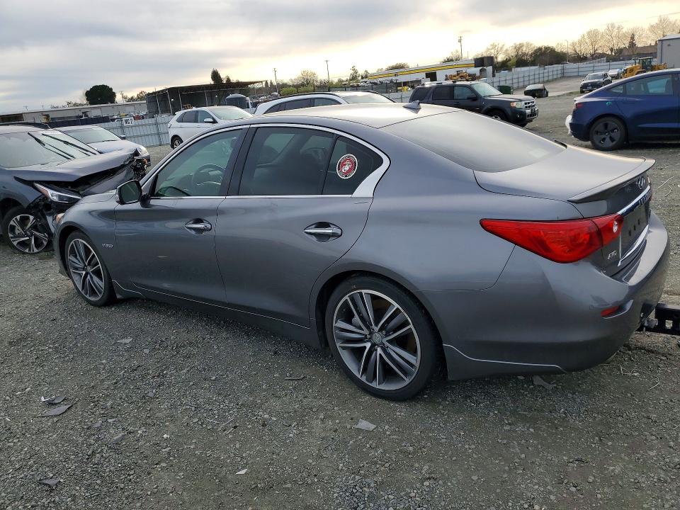 2015 Infiniti Q50 მანქანა იყიდება აუქციონზე, vin: JN1AV7AR2FM850907, აუქციონის ნომერი: 78143535
