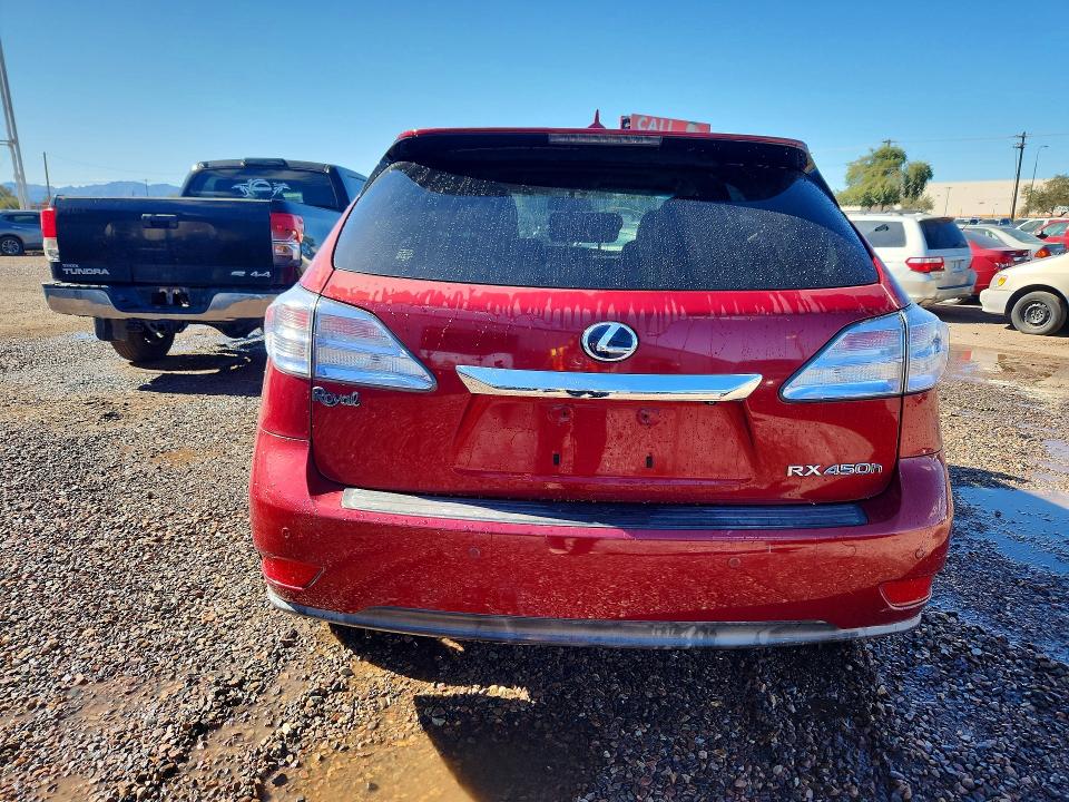 Продаж на аукціоні авто 2011 Lexus Rx, vin: JTJZB1BAXB2004512, номер лоту: 77272985