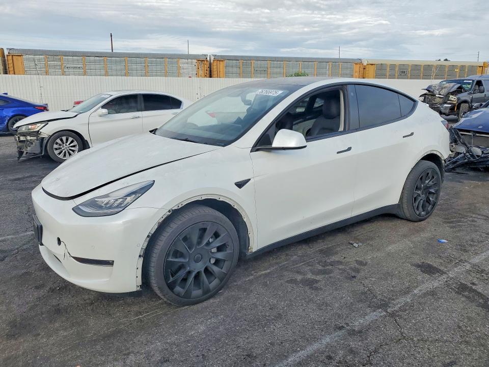 2021 Tesla Model Y მანქანა იყიდება აუქციონზე, vin: 5YJYGDEE0MF231854, აუქციონის ნომერი: 76266975