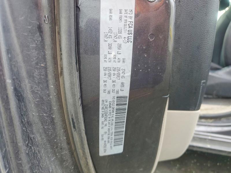 Aukcja sprzedaży 2017 Chrysler Pacifica, vin: 2C4RC1DG5HR763421, numer aukcji: 78106345