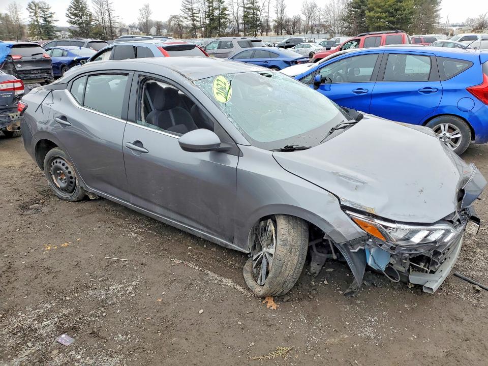 78801865 :رقم المزاد ، 3N1AB8CV5NY319804 vin ، 2022 Nissan Sentra مزاد بيع