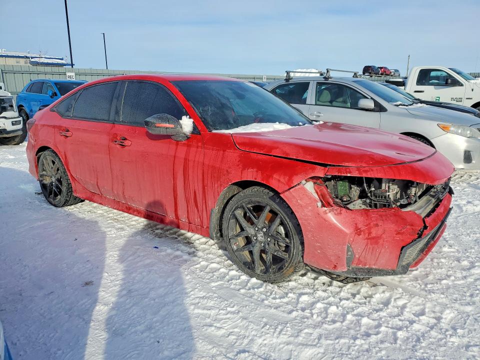 Auction sale of the 2025 Honda Civic, vin: 2HGFE4F86SH012993, lot number: 77175825