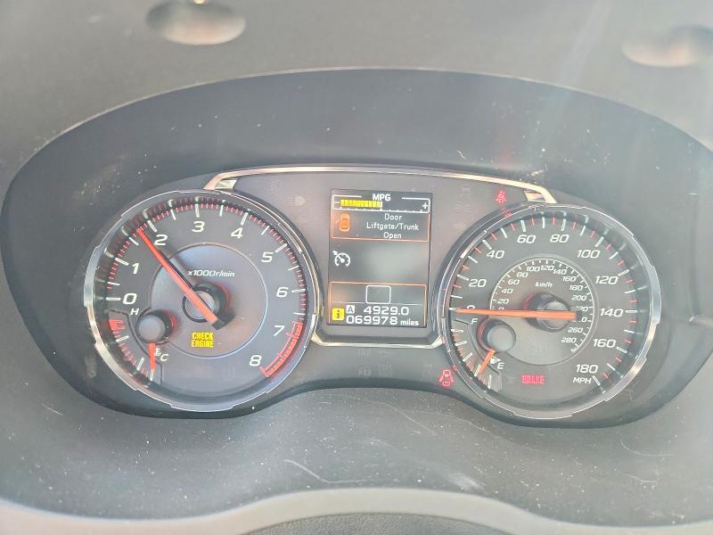 Aukcja sprzedaży 2020 Subaru Wrx, vin: JF1VA1B69L9806483, numer aukcji: 78311995