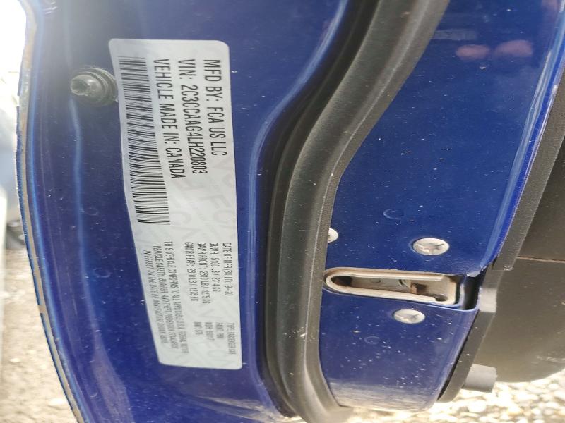 Aukcja sprzedaży 2020 Chrysler 300, vin: 2C3CCAAG4LH220803, numer aukcji: 78230665