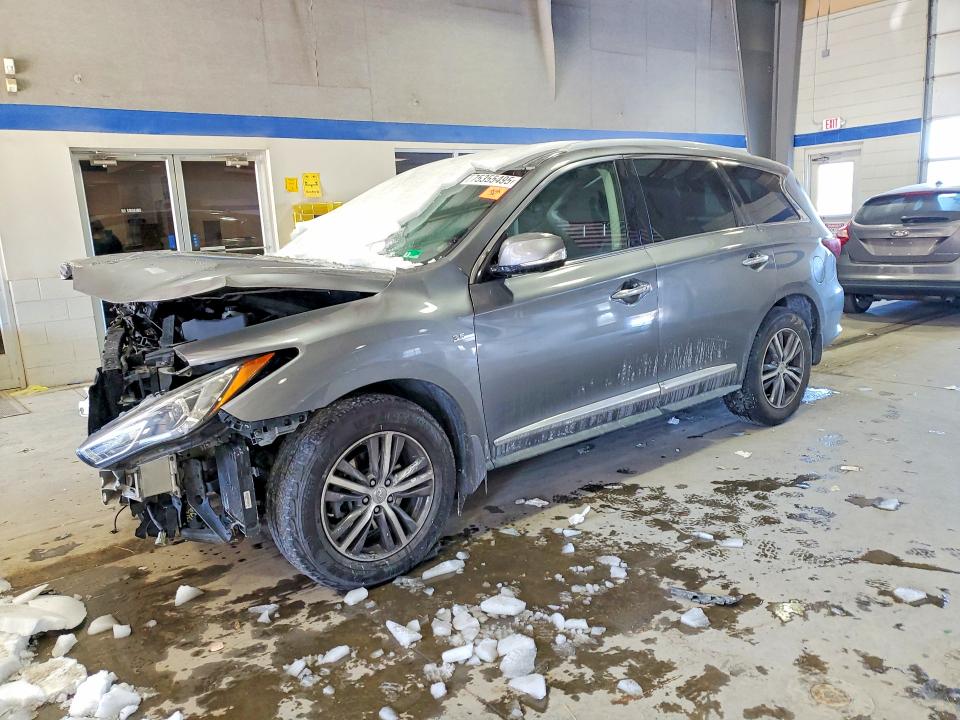 75355495 :رقم المزاد ، 5N1DL0MM0HC523028 vin ، 2017 Infiniti Qx60 Pure مزاد بيع