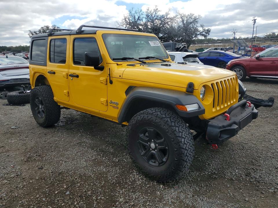 Продажа на аукционе авто 2019 Jeep Wrangler Unlimited, vin: 1C4HJXDG4KW538779, номер лота: 77389225