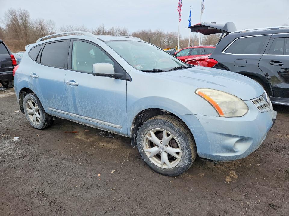 77179385 :رقم المزاد ، JN8AS5MV4BW301165 vin ، 2011 Nissan Rogue مزاد بيع