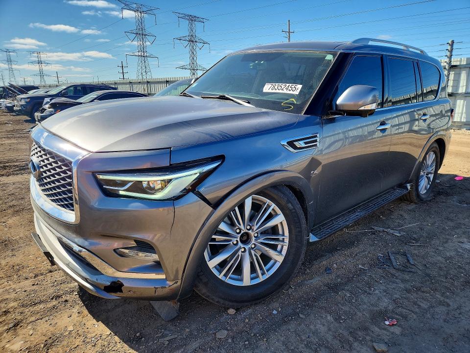 Auction sale of the 2018 Infiniti Qx80, vin: JN8AZ2NE4J9190249, lot number: 78352455