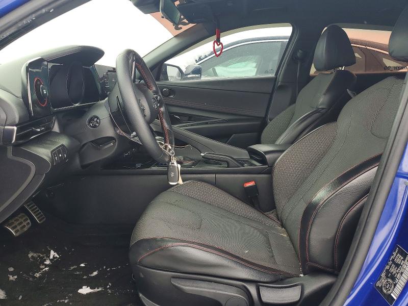 74735675 :رقم المزاد ، KMHLR4AF4NU306837 vin ، 2022 Hyundai Elantra مزاد بيع
