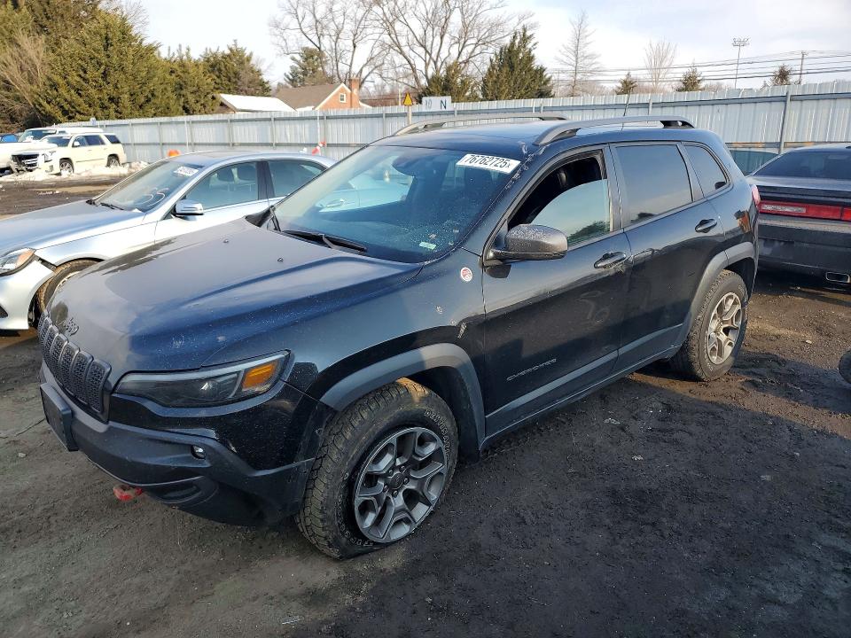 76762725 :رقم المزاد ، 1C4PJMBX3MD182143 vin ، 2021 Jeep Cherokee مزاد بيع
