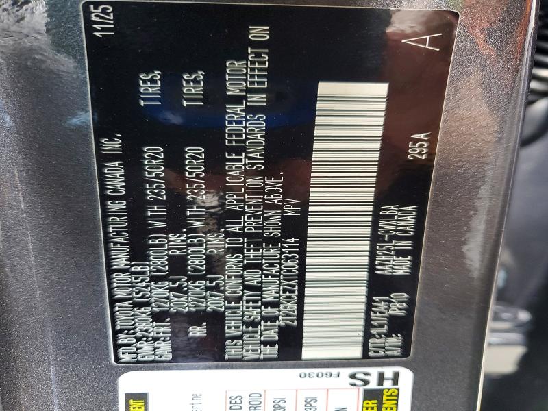 Продаж на аукціоні авто 2026 Lexus Nx 350, vin: 2T2GKCEZXTC063114, номер лоту: 75764275