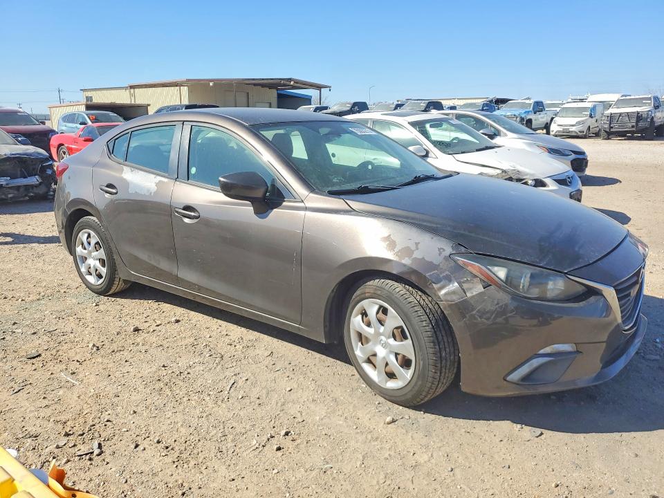 76003275 :رقم المزاد ، 3MZBM1U73FM169992 vin ، 2015 Mazda 3 مزاد بيع