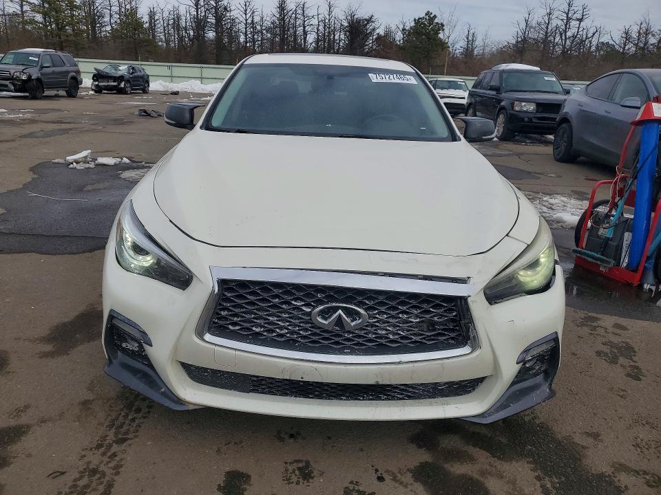 75727465 :رقم المزاد ، JN1EV7AR9JM445217 vin ، 2018 Infiniti Q50 مزاد بيع